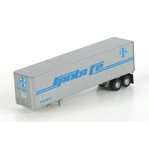 Athearn 14207 N Santa Fe 40' Fruehauf Smooth Trailers #1 (2)