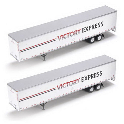 Athearn 28423 Victory Exp 53'''' Wabash Duraplate Trailers #1(2)