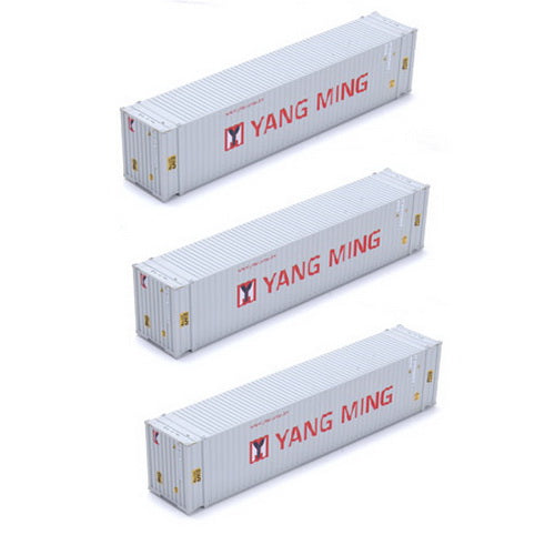 Athearn 28865 HO Yang Ming 45' Containers (Set of 3)