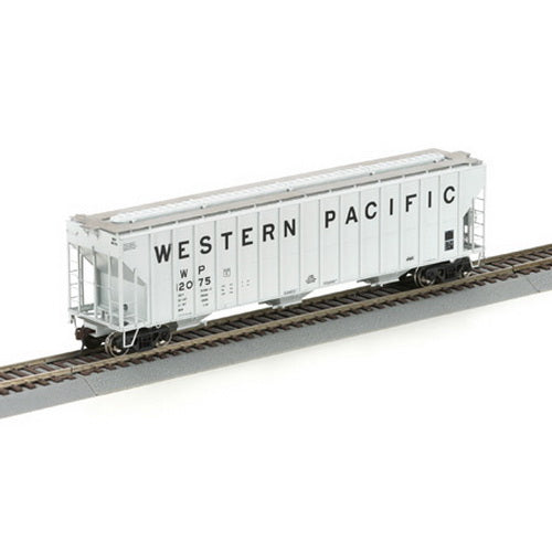 Athearn 73816 HO Scale Western Pacific FMC Covered Hopper #12075