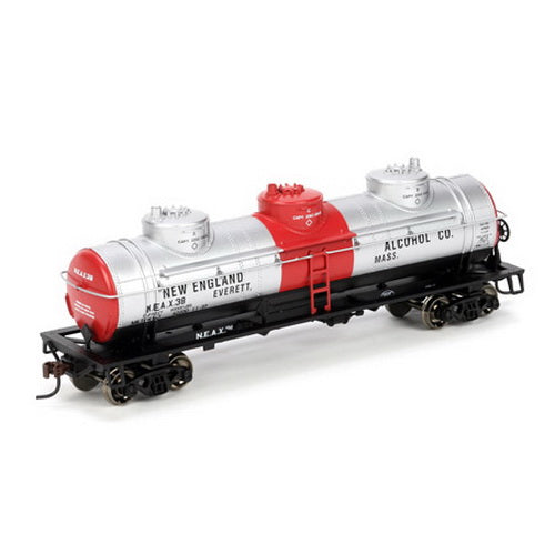 Athearn 74461 New England Alcohol 3-Dome Tankcar #2