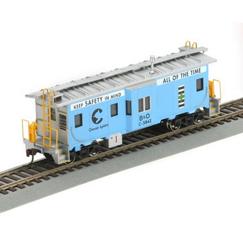 Athearn 74713 Chessie/B&O Bay Window Caboose #C-3842