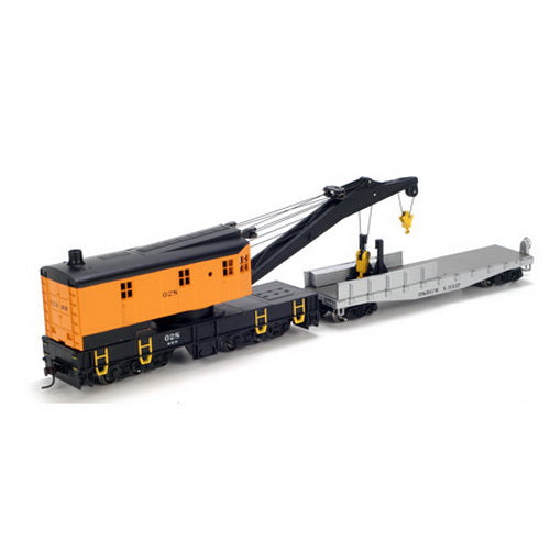 Athearn 75398 HO Gauge D&RGW 250-Ton Crane w/Tender #028