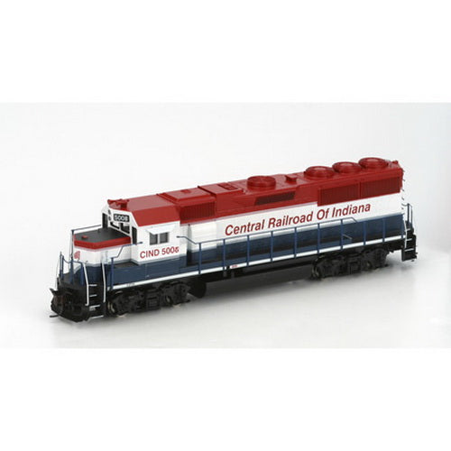 Athearn 77868 HO Central of Indiana GP50 Phase I Diesel Locomotive #5008