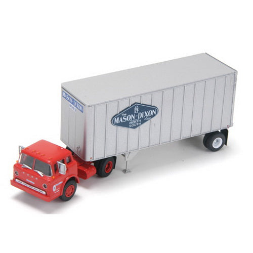 Athearn 91009 HO Mason Dixon Ford C & 28' Wedge Trailer