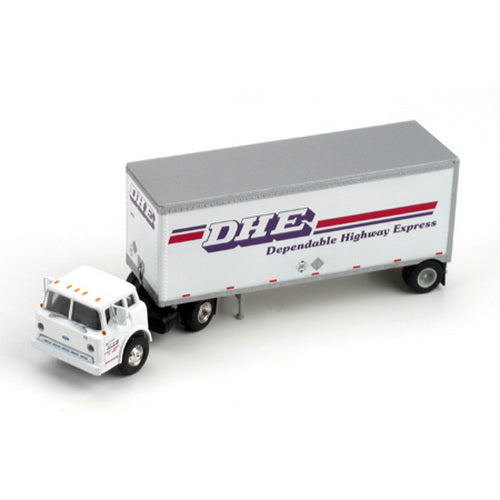 Athearn 91031 HO DHE Ford C & 28' Wedge Trailer RTR