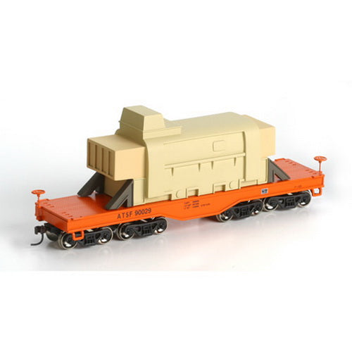 Athearn 92695 Santa Fe Heavy-Duty Flat with Load #90029