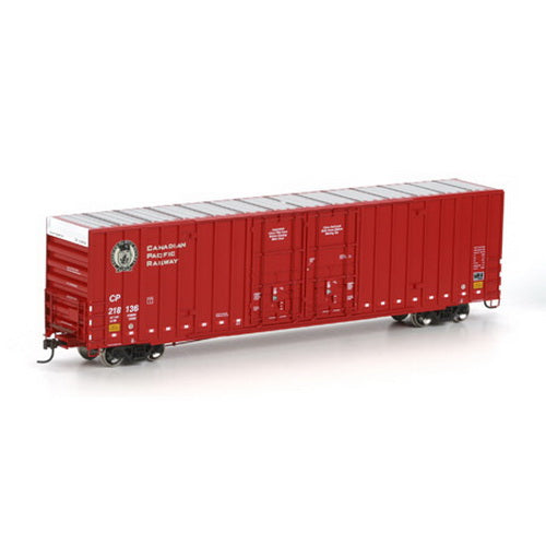 Athearn 96254 HO Scale Canadian Pacific 60' Gunderson Box Car #218136