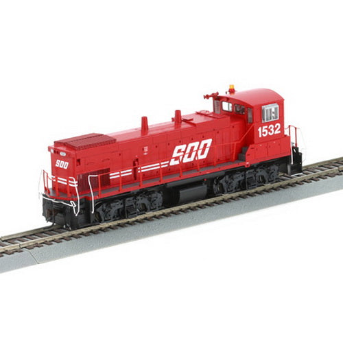 Athearn G66190 HO Soo Line MP15-AC Diesel Locomotive w/DCC & Sound #1532