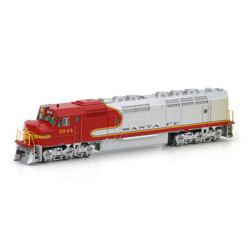 Athearn G67640 HO Santa Fe/Passenger FP45 Diesel Locomotive w/DCC & Sound #5944