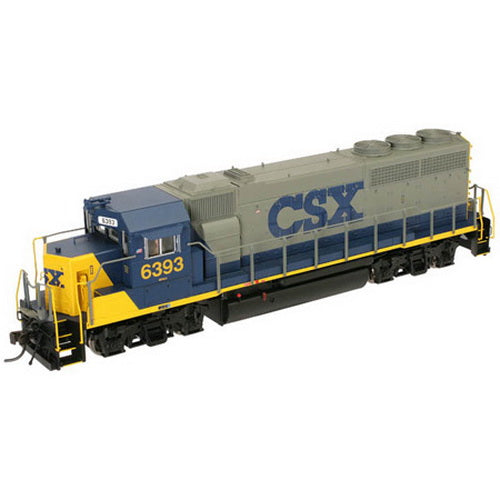 Atlas 10000388 HO CSX GP40-2 Phase 1 Diesel Locomotive w/o Sound #6393 -DC