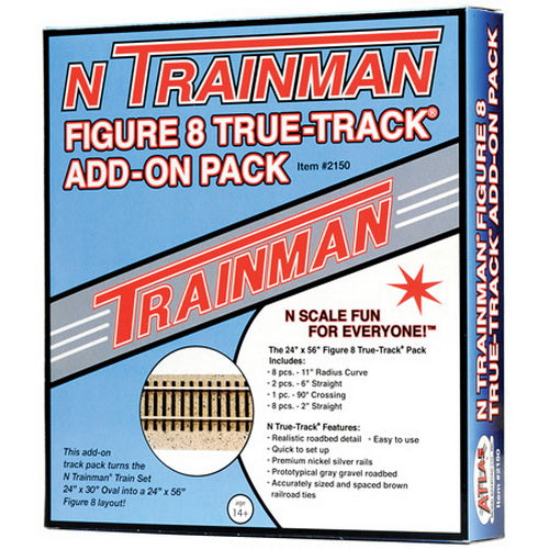 Atlas 2150 N True Track Add-On Track Expansion Pack Figure 8