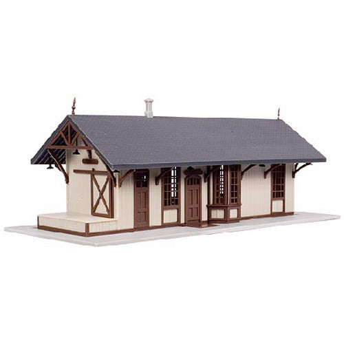 Atlas 2848 N Tan Marywood Train Station Building Kit