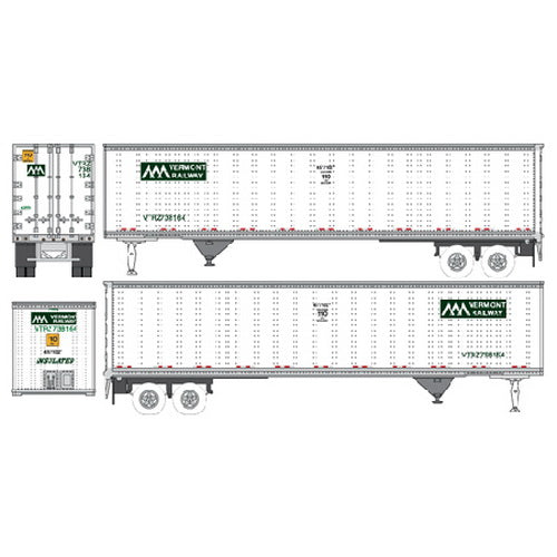 Atlas 29021 N Scale Vermont 45' Trailer #738164