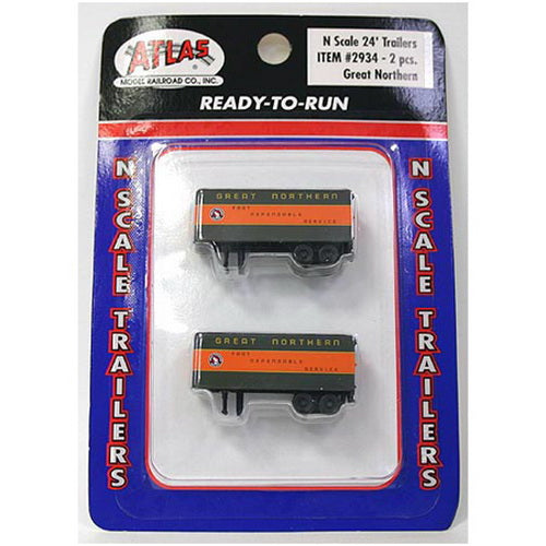 Atlas 2934 N GN 24' Trailers (Pack of 2)