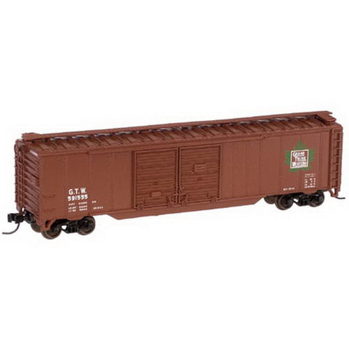 Atlas 36430 N Scale GTW 50' Double Door Boxcar #591555