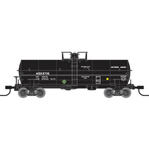 Atlas 43921 N Scale Allied Chem. 11,000 Gallon Tankcar #9736