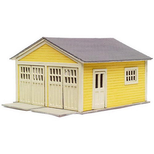 Atlas 0740 HO Kate's Colonial Garage Wooden Kit (Pack of 2)