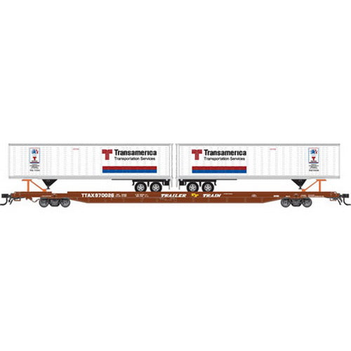 Atlas 6989-2 O Scale TPTX 89'4"Flatcar #970026 (3 Rail)