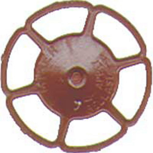 Kadee 2032 HO Miner Oxide Red Brake Wheels (Pack of 8)