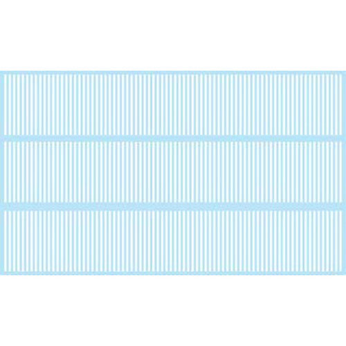 Kadee 3122 HO Sheet of Street Decal Dashes in White