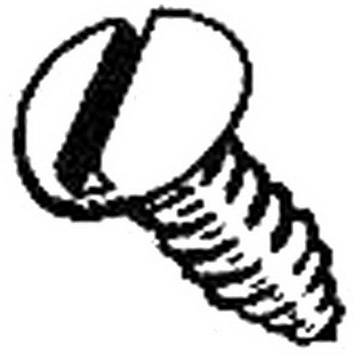 Kadee 401 HO Coupler Mounting Metal Roundhead Screw 0-48 x 3/16" (Pack of 24)