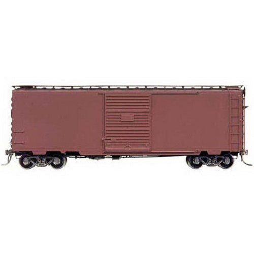 Kadee 4998 HO Undecorated 40' PS-1 Boxcar w/ 8' High Tack Doors Dark Tuscan