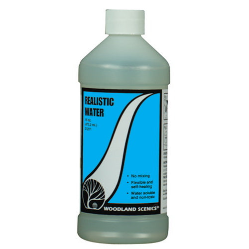 Woodland Scenics C1211 Realistic Water 16 Fl. Oz. Bottle