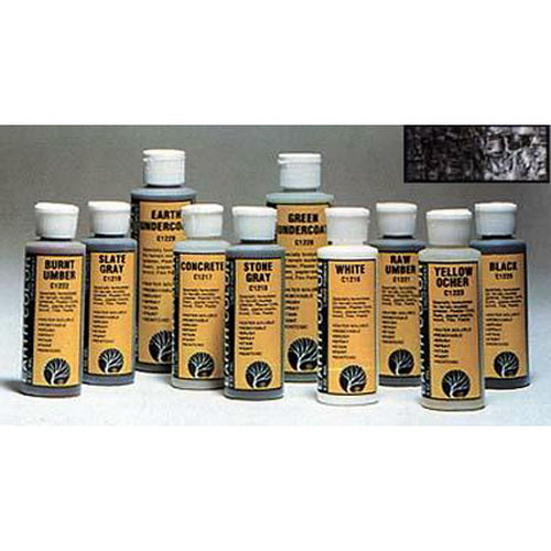 Woodland Scenics C1220 Black Liquid Pigment 4 Oz. Bottle