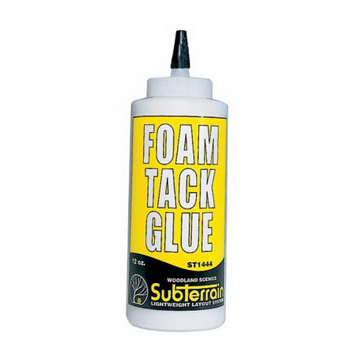 Woodland Scenics ST1444 Foam Tack Glue 12 Oz. Bottle