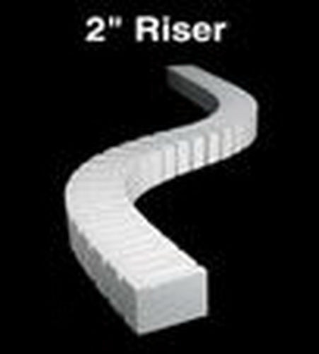 Woodland Scenics ST1408 2" SubTerrain Foam Risers (Pack of 4)