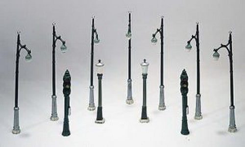 Woodland Scenics D248 HO Scenic Details Street and Traffic Lights Meatl Kit
