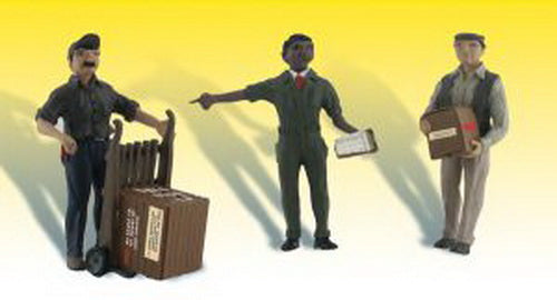 Woodland Scenics A2565 G Scenic Accents Dock Crew Figures (Set of 4)