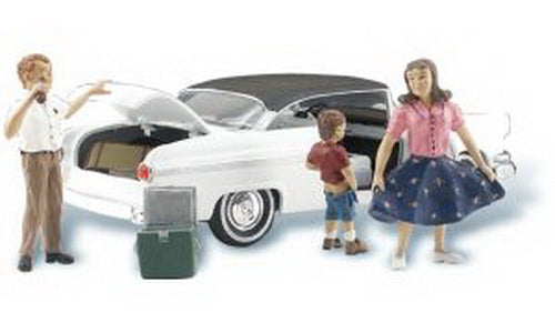 Woodland Scenics AS5342 N Scale AutoScenes Pit Stop