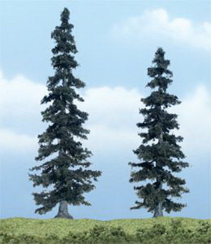 Woodland Scenics TR1621 5" / 4" Spruce Ready-Made Premium Trees (Pack of 2)