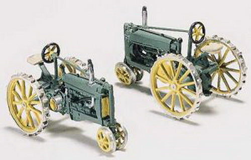 Woodland Scenics D211 HO Scenic Details 1929-1938 Farm Tractors Kit (Pack of 2)