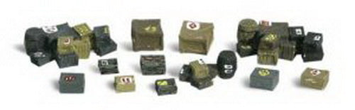 Woodland Scenics A2162 N Scale Scenic Accents Assorted Crates (Set of 12)