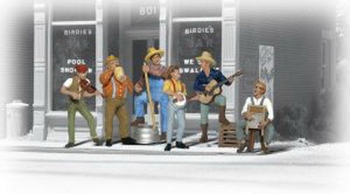 Woodland Scenics A2180 N Scenic Accents Jug Band Figures (Set of 6)