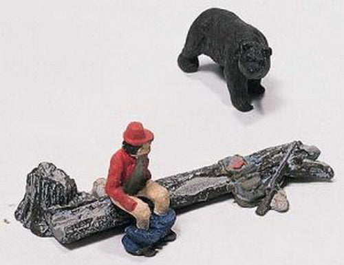 Woodland Scenics D227 HO Scenic Details Bare Hunter