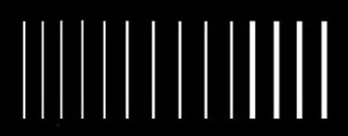 Woodland Scenics MG760 Model Graphics Stripes White Dry Transfer Decals