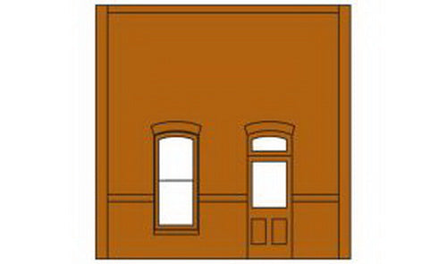 DPM 301-31 HO Street Level Wall Sections With Rectangular Entry Kit
