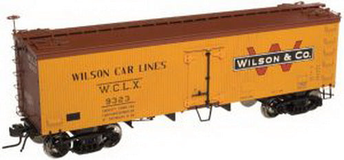 Atlas 61154 HO 36'Wood Reefer Wilson Car Lines #9328