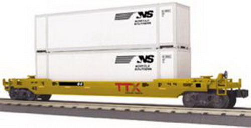 MTH 30-76397 Norfolk Southern Husky Stack Car #DTTX 59763