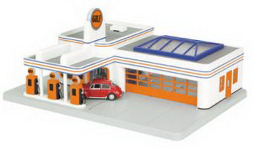 MTH 30-9168 Gulf Operating Gas Station
