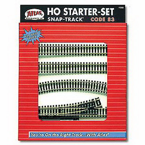 Atlas 588 HO Code 83 Snap Track Starter Set