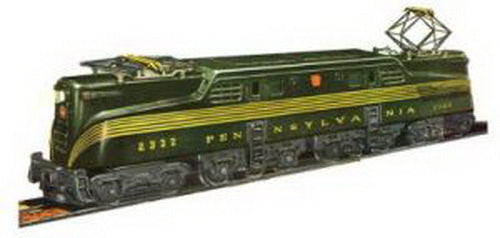 Williams 41797 O Pennsylvania GM Semi-Scale GG-1 Electric Locomotive #2332