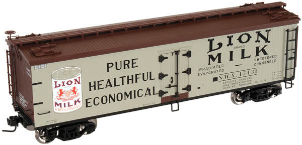 Atlas 41534 N Scale Lion Milk40' Wood Reefer #15431
