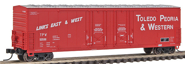 Atlas 50000048 N Scale TPW 53' Plugdoor Boxcar #50588