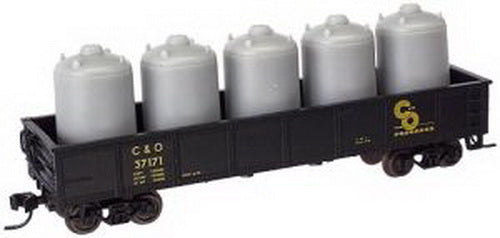 Atlas 35193 N Trainman 42' Gondola w/Load, C&O #37145