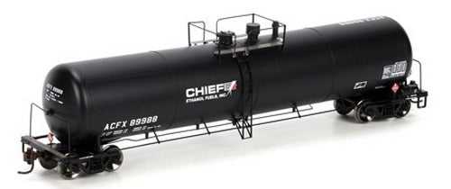 Athearn 97601 HO Chief Etanol Fuels, Inc 30,000-Gallon Tank Car #89988